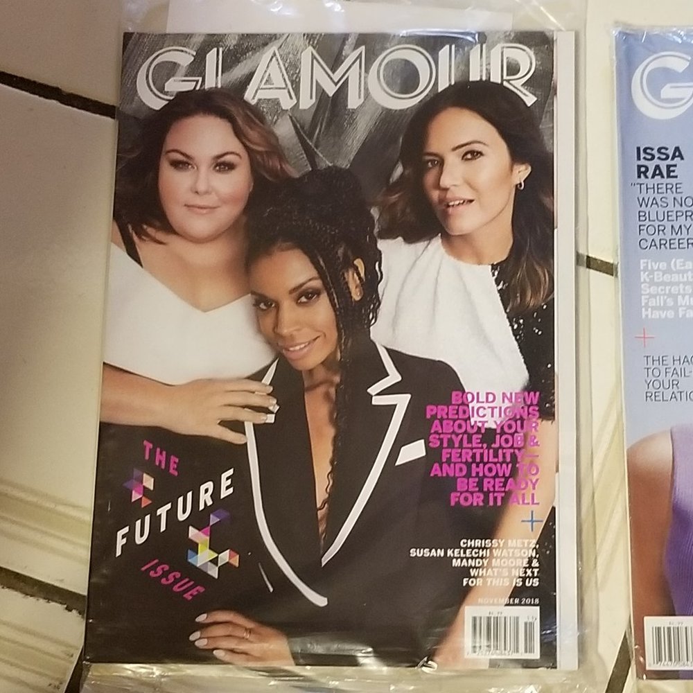 Glamour magazines October and November 2018